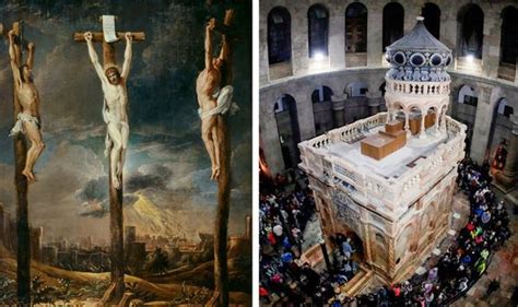 pictures of golgotha|exact spot where jesus died.